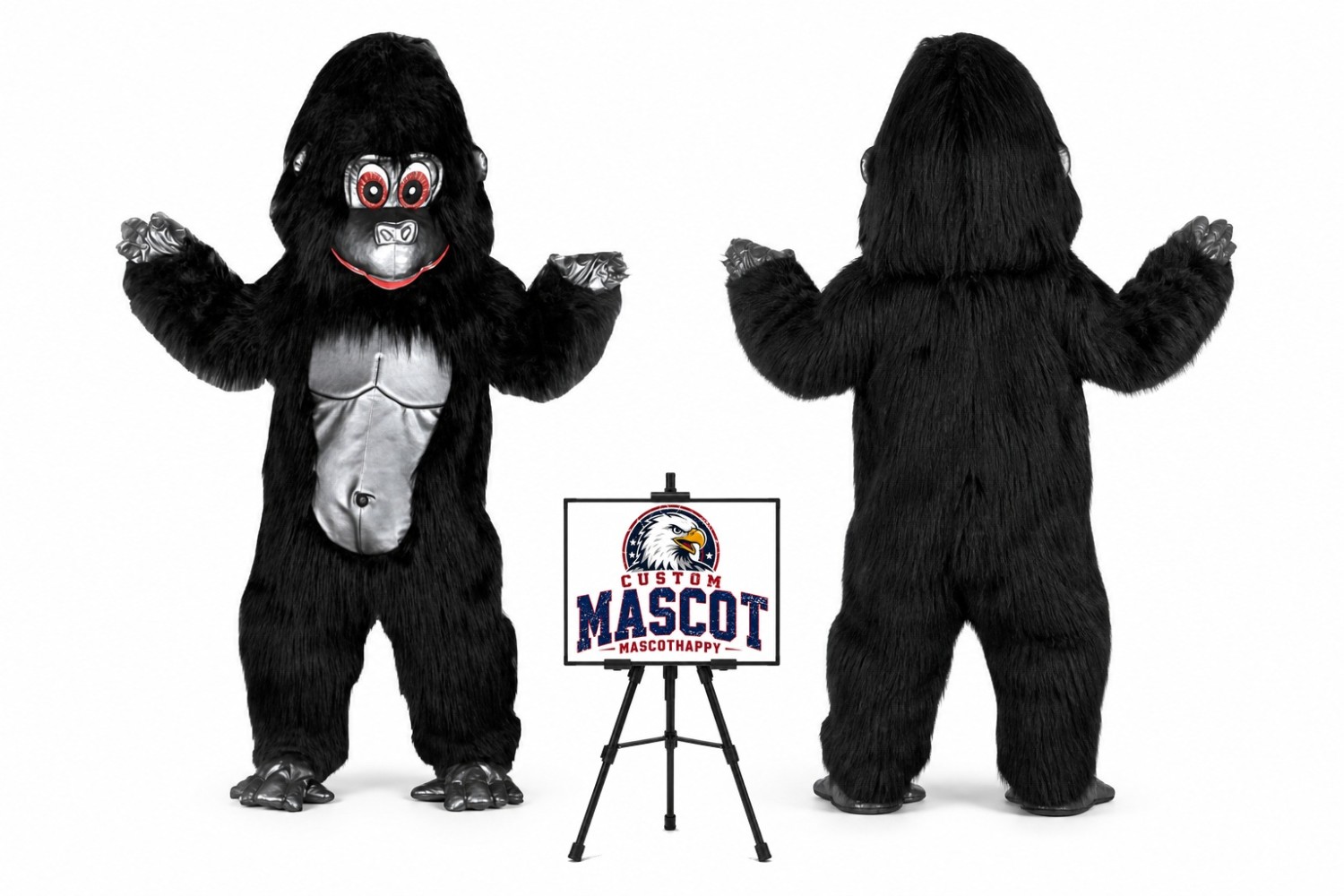 Gorilla Mascot Costume Gorilla Mascot Costume