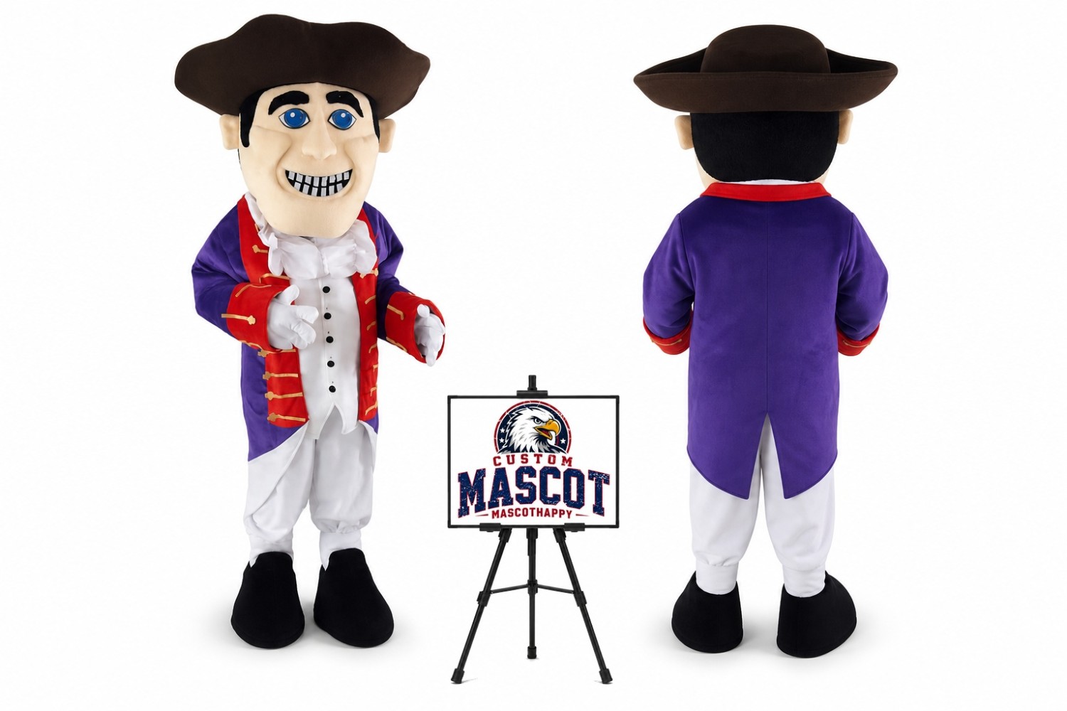 Gracious Duke Mascot Costume Gracious Duke Mascot Costume
