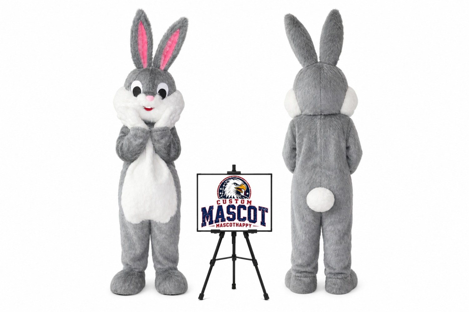 Bunny Rabbit Easter Mascot Costume for Easter Events Bunny Rabbit Easter Mascot Costume for Easter Events