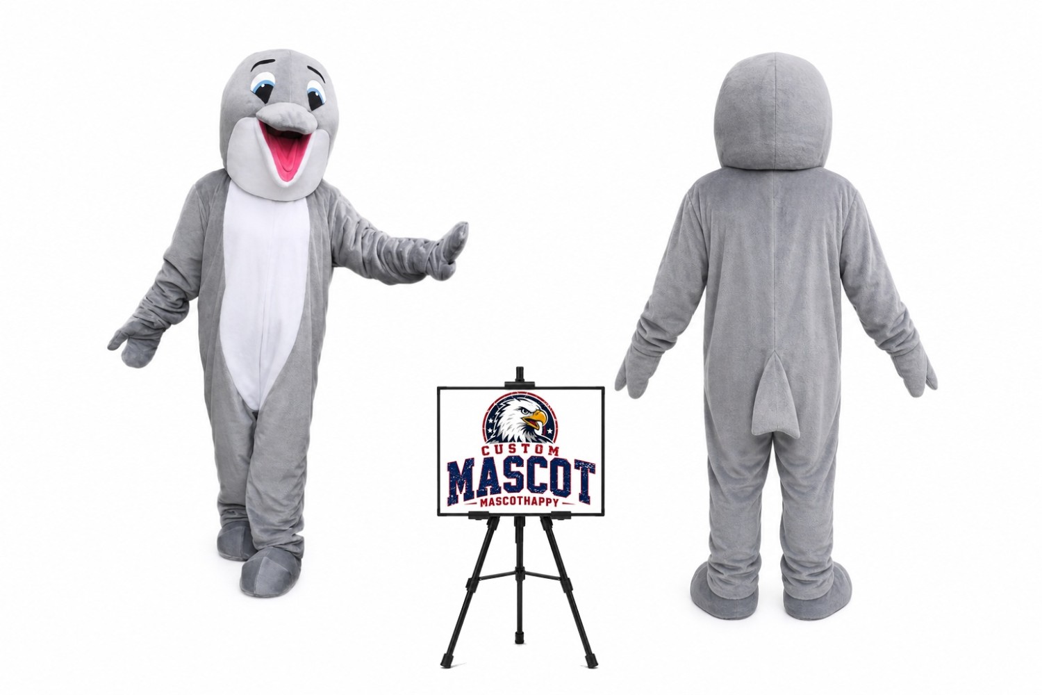 Dolphin Mascot Costume Dolphin Mascot Costume
