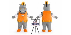 Hippo Mascot Costume Hippo Mascot Costume