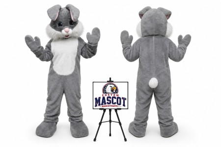 Rabbit Bunny Easter Mascot Costume for Easter Events