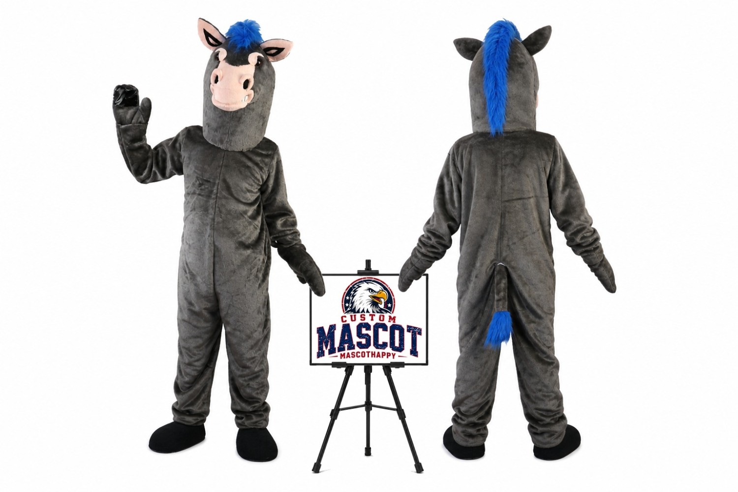 Wild Horse Mascot Costume