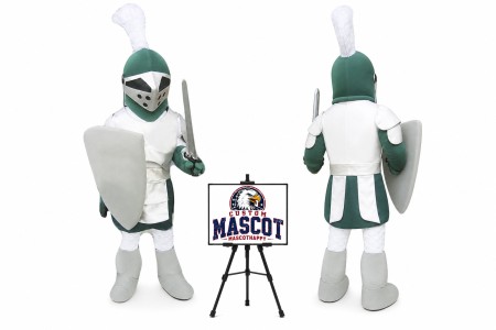 Sliver Knight Mascot Costume