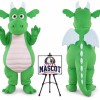 Adult Dragon Mascot Costume