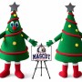Christmas Tree Mascot Costume for Christmas Events