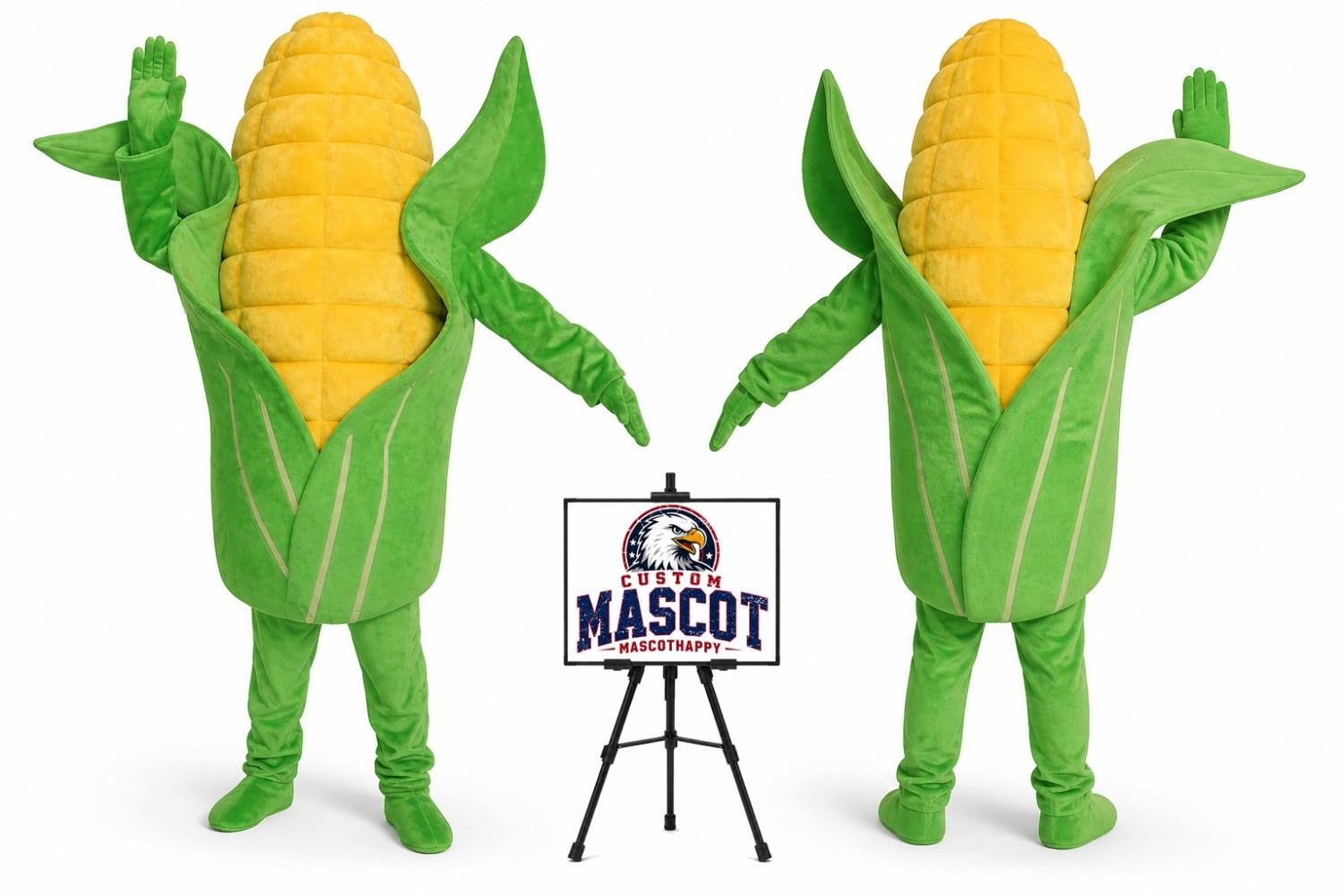Corn Mascot Costume for Food Events Corn Mascot Costume for Food Events