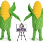 Corn Mascot Costume for Food Events