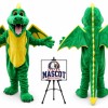 Dragon Dinosaur Mascot Costume