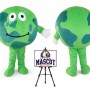 Earth World Global Mascot Costume