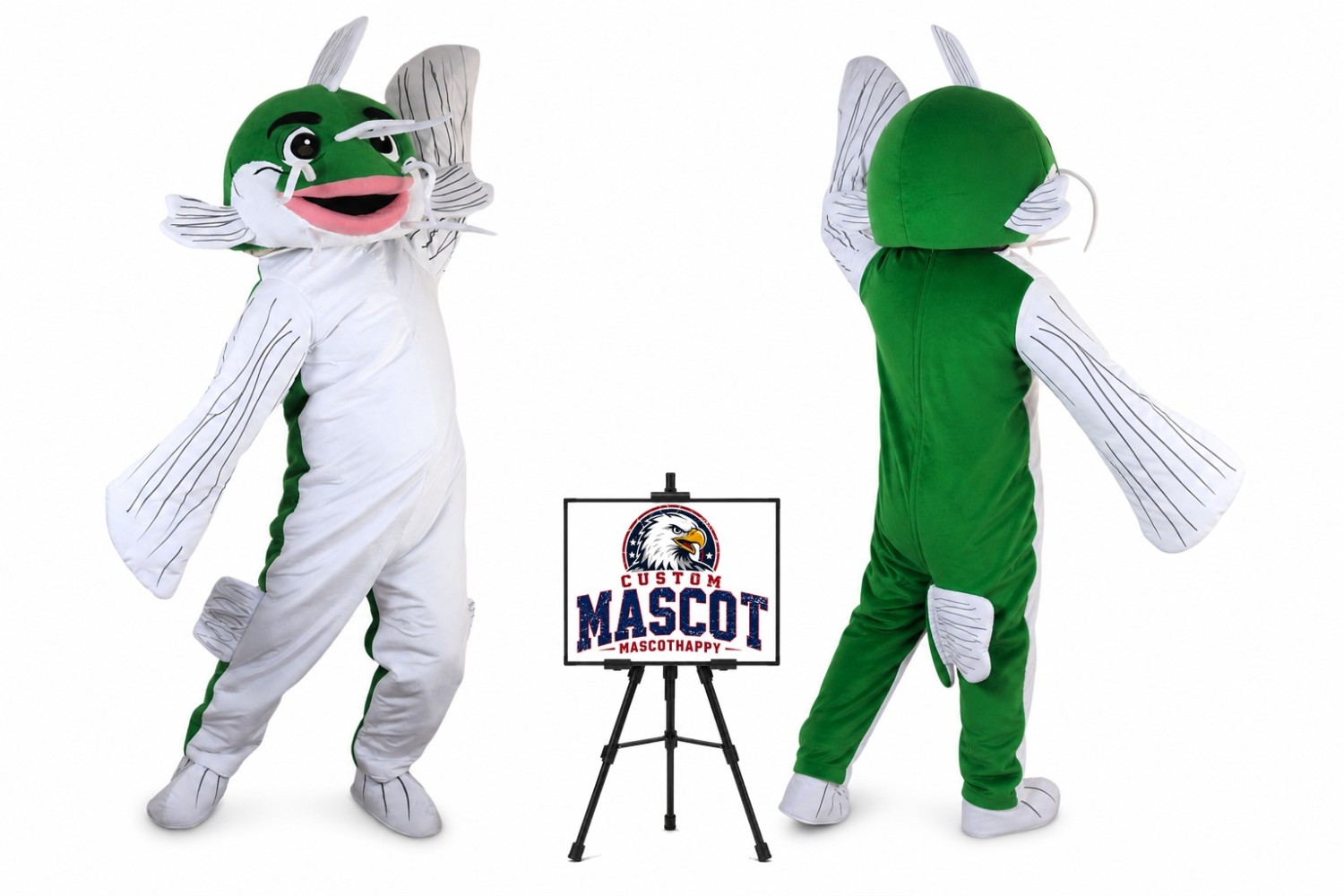 Fish Mascot Costume Fish Mascot Costume