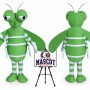 Mosquito Mascot Costume