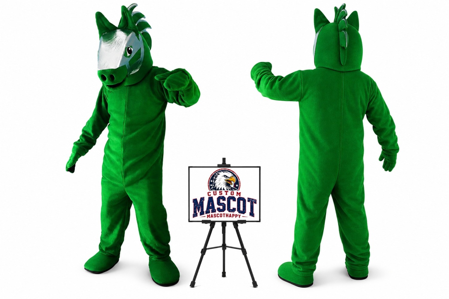 Mustang Horse Mascot Costume Mustang Horse Mascot Costume