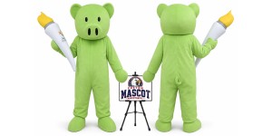 Pig Mascot Costume Pig Mascot Costume
