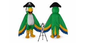 Pirate Parrot Adult Mascot Costume Mascot Costume for Parties Pirate Parrot Adult Mascot Costume Mascot Costume for Parties