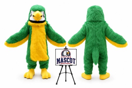 Plush Parrot Mascot Costume