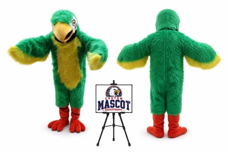 Plush Parrot Mascot Costume