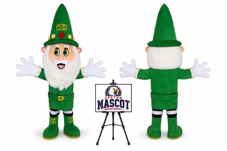 Santa Claus Mascot Costume for Christmas Events