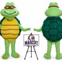 See Turtle Mascot Costume