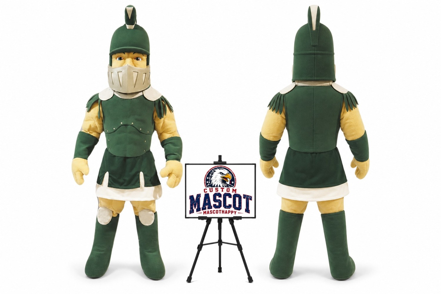 Spartan Titan Trojan Mascot Costume Spartan Titan Trojan Mascot Costume