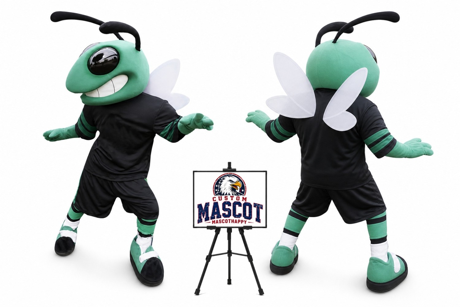 Sport Hornet Mascot Costume for Sports Events Sport Hornet Mascot Costume for Sports Events
