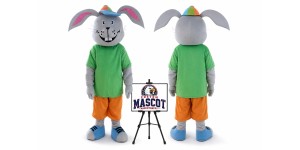 T-Shirt Adult Bunny Rabbit Mascot Costume for Easter Events T-Shirt Adult Bunny Rabbit Mascot Costume for Easter Events