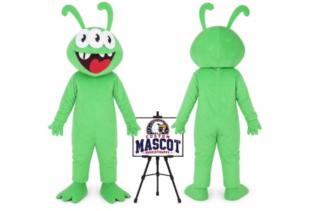 Three Eyes Monster Mascot Costume for Halloween Events