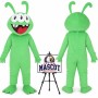 Three Eyes Monster Mascot Costume for Halloween Events