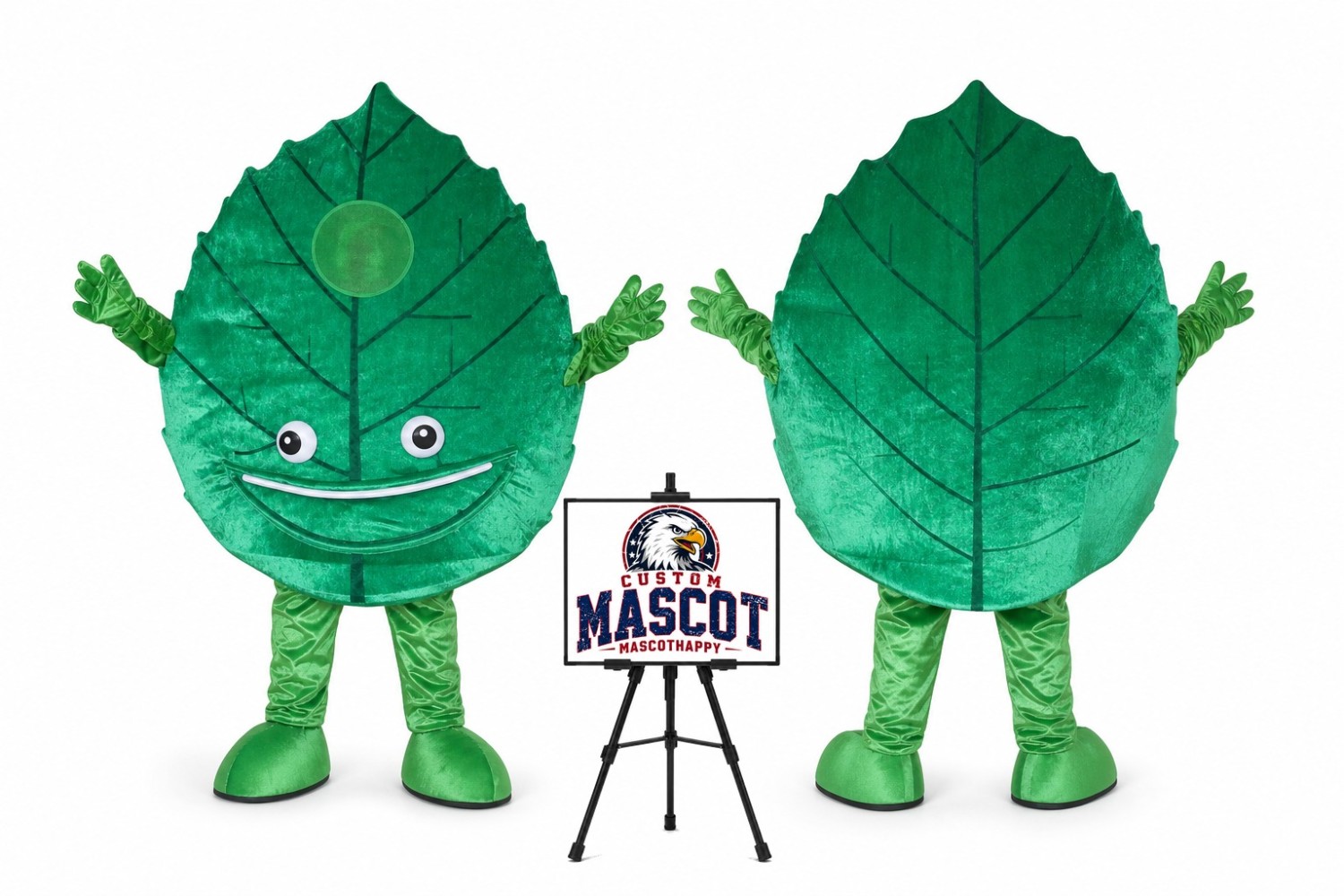 Tree Leaf Mascot Costume Tree Leaf Mascot Costume