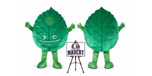 Tree Leaf Mascot Costume Tree Leaf Mascot Costume