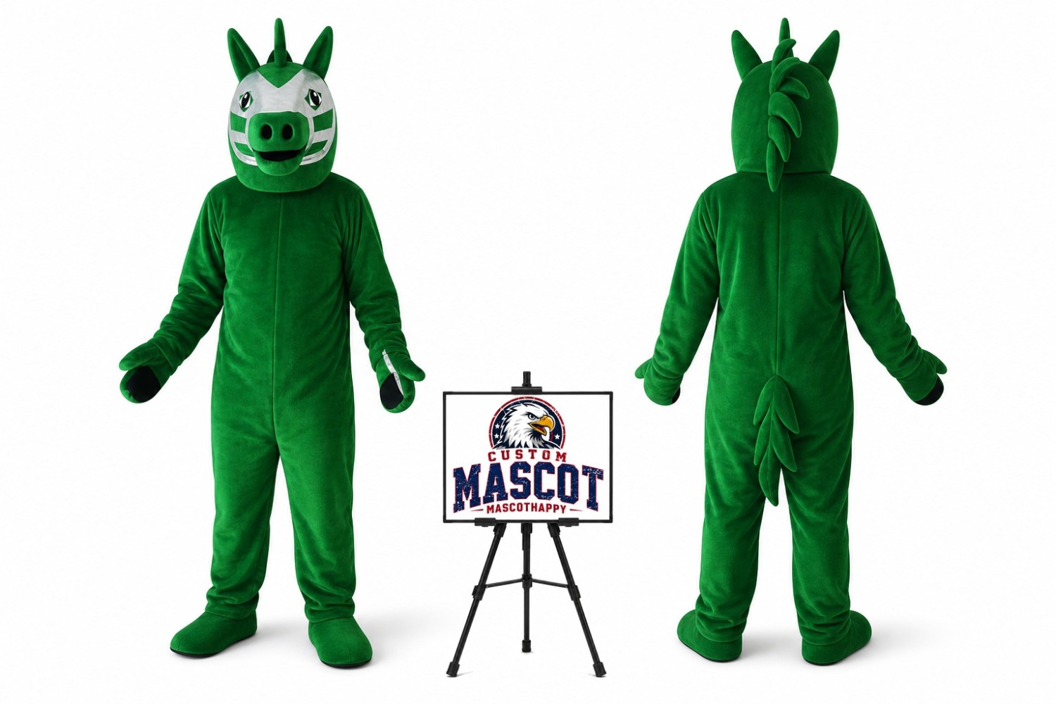 Trojan Horse Mascot Costume Trojan Horse Mascot Costume