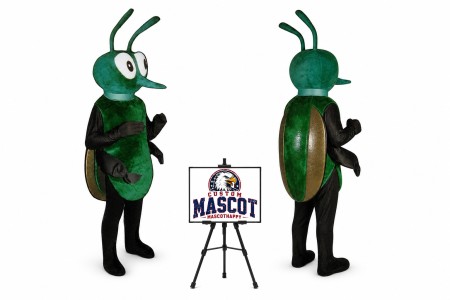Greenie Hornet Mascot Costume