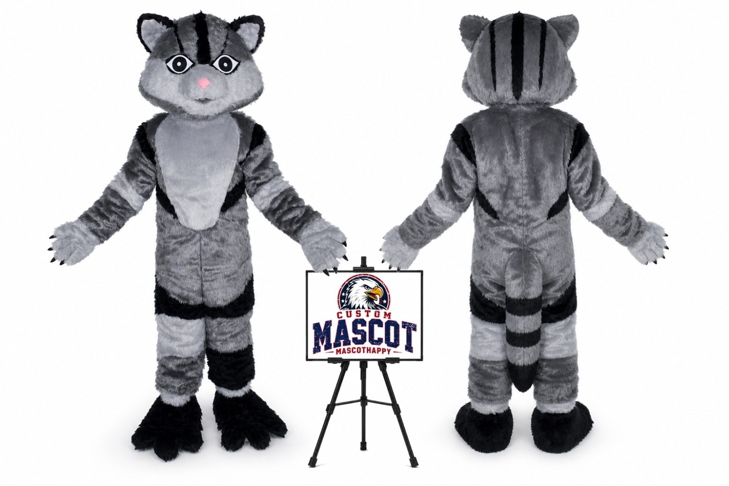 Furry Cat Mascot Costume Furry Cat Mascot Costume