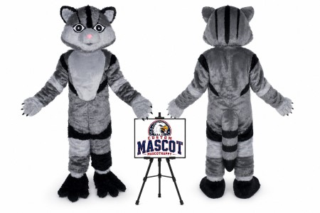 Furry Cat Mascot Costume