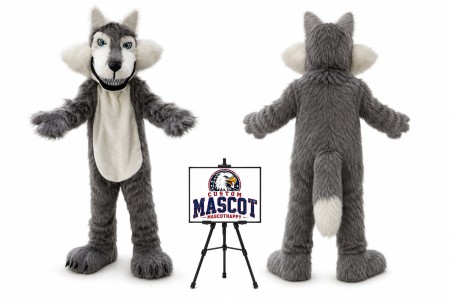 Big Wolf Mascot Costume