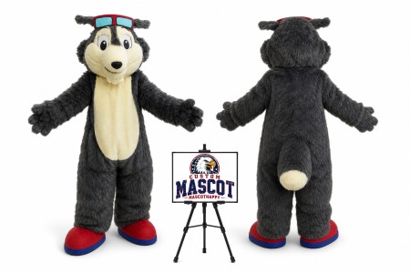 Big Wolf Mascot Costume