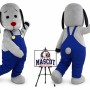 Dog Mascot Costume