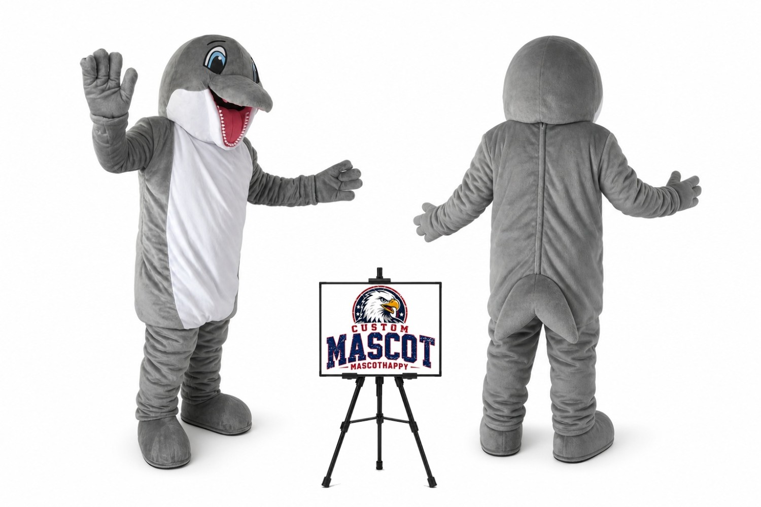 Dolphin Mascot Costume Dolphin Mascot Costume