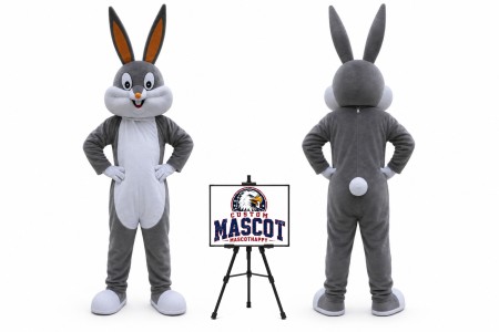Easter Rabbit Bunny Mascot Costume for Easter Events
