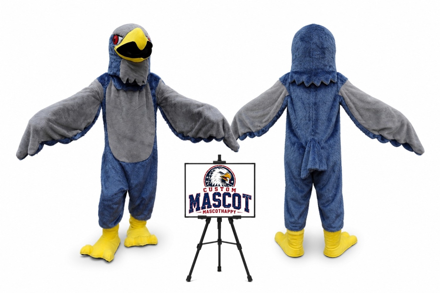 Falcon Mascot Costume Falcon Mascot Costume