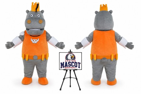 Hippo Mascot Costume