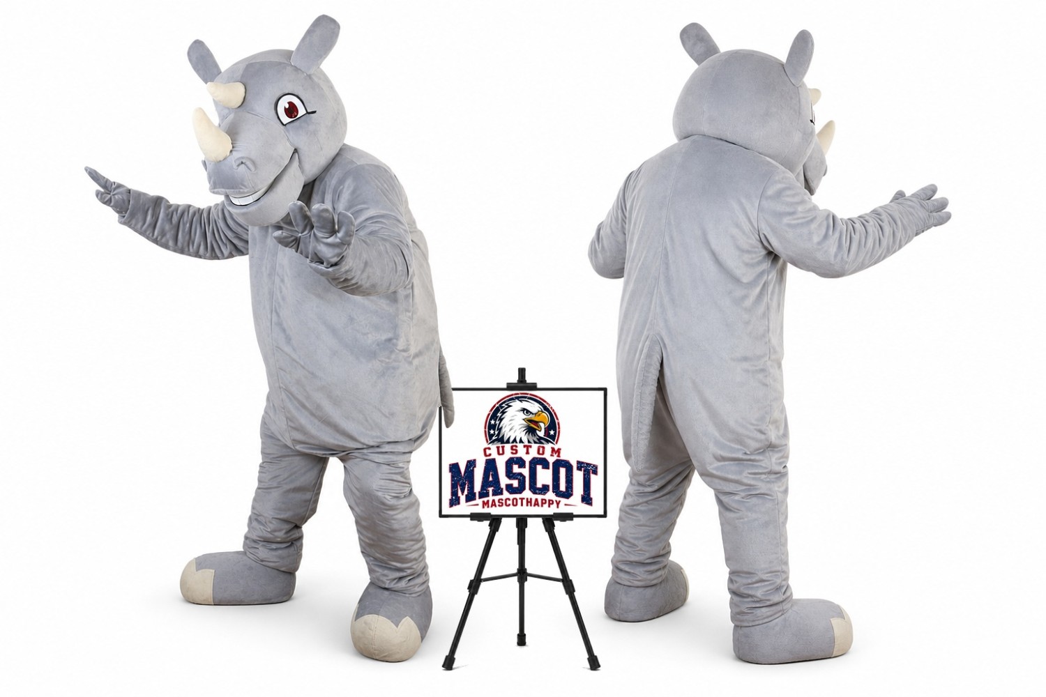 Hippo Mascot Costume