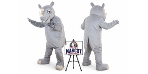 Hippo Mascot Costume