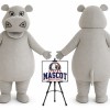 Hippo Mascot Costume