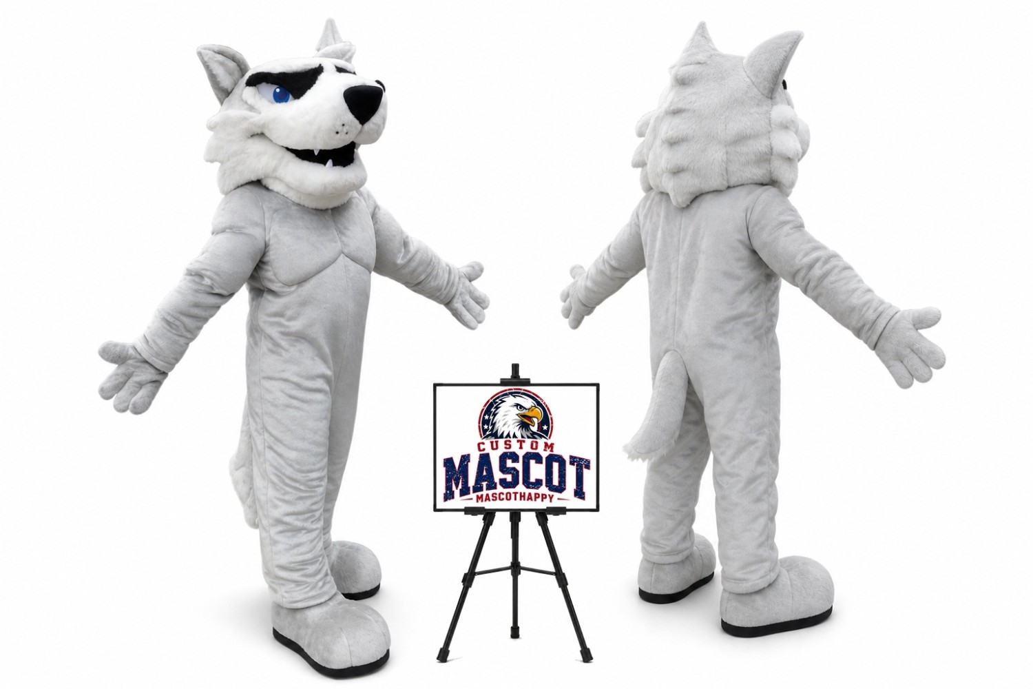 Husky Dog Mascot Costume Husky Dog Mascot Costume