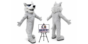 Husky Dog Mascot Costume Husky Dog Mascot Costume