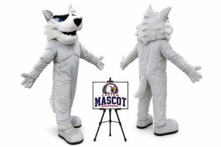 Husky Dog Mascot Costume