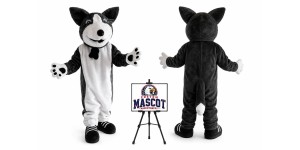 Husky Dog Mascot Costume Husky Dog Mascot Costume