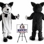 Husky Dog Mascot Costume