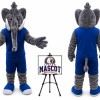 Muslce Elephant Mascot Costume